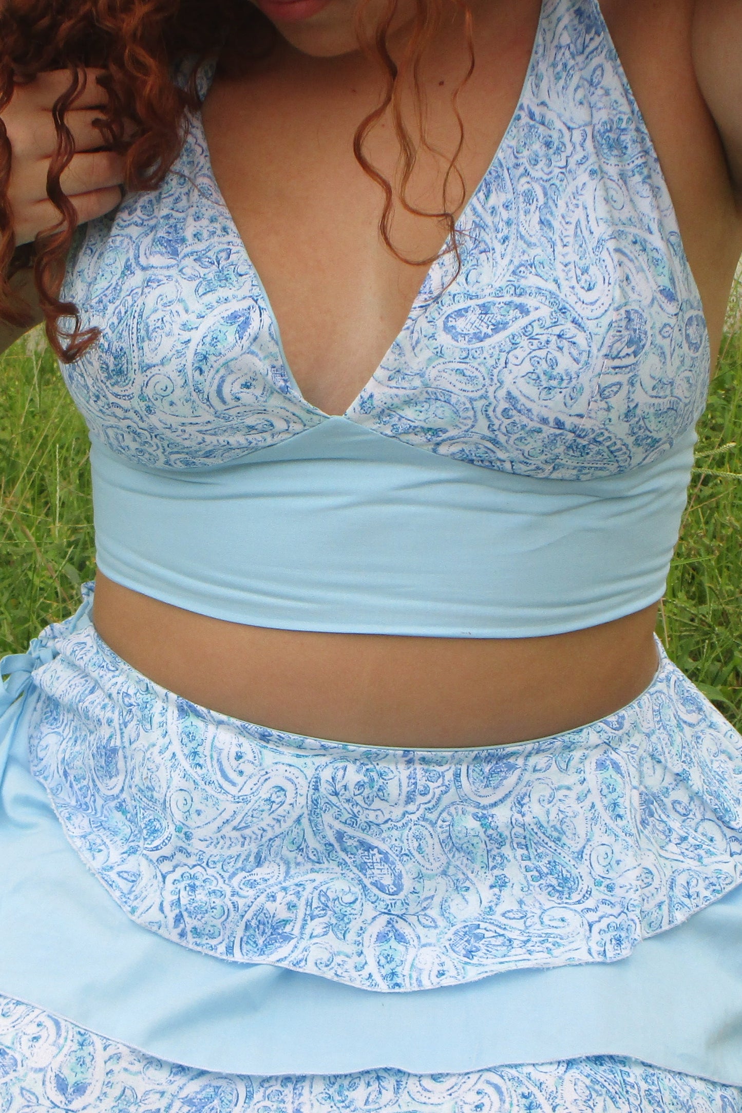 Blue Spring Top